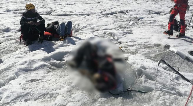 Hallan cuerpo momificado en nevado Huascarán: tendría hasta 22 años congelado