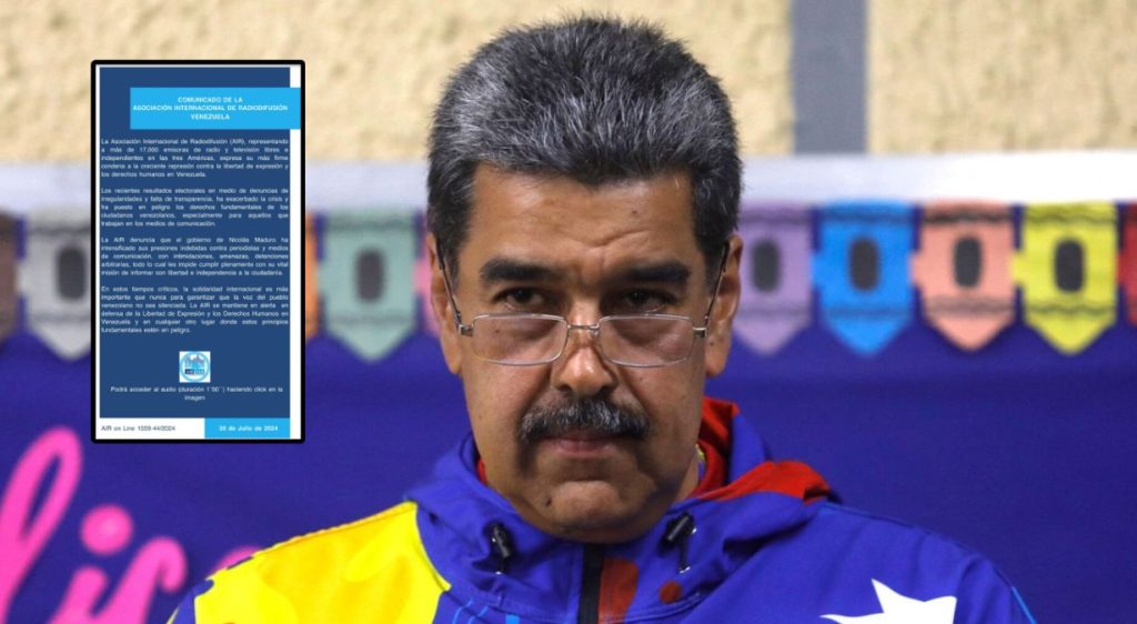 Venezuela: Asociación Internacional de Radiodifusión denuncia presiones contra la prensa