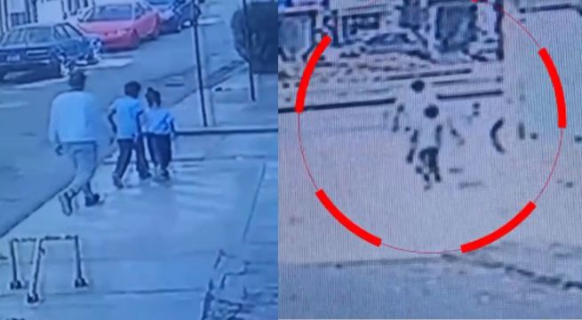 Niño persiguió a delincuente que le robó su celular: cámaras de seguridad registró el momento