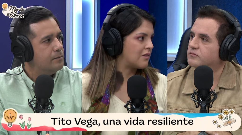 Tito Vega en ‘Mentes libres’: “La resiliencia no me ha permitido quedarme en el dolor y la pena”