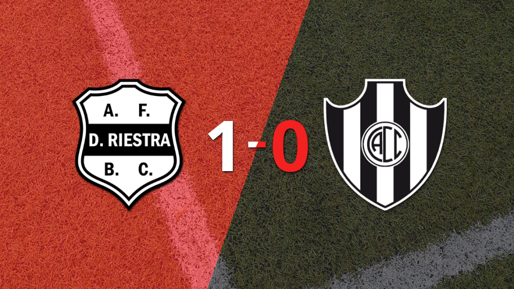 Dep. Riestra derrotó 1-0 a Central Córdoba (SE)