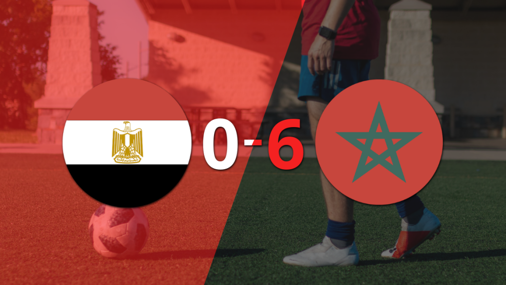 Marruecos le ganó a Egipto y se quedó con el tercer puesto
