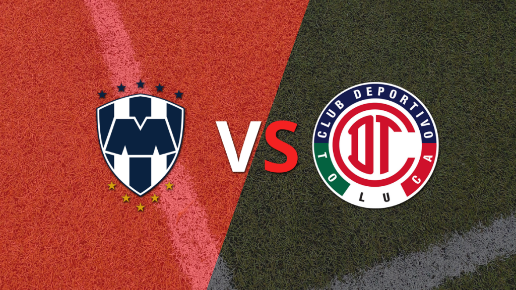 Toluca FC castigó a CF Monterrey con una victoria por 2 a 1, sellada con un gol agónico