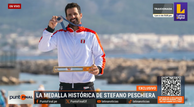 Stefano Peschiera y su largo camino para ser medallista olímpico