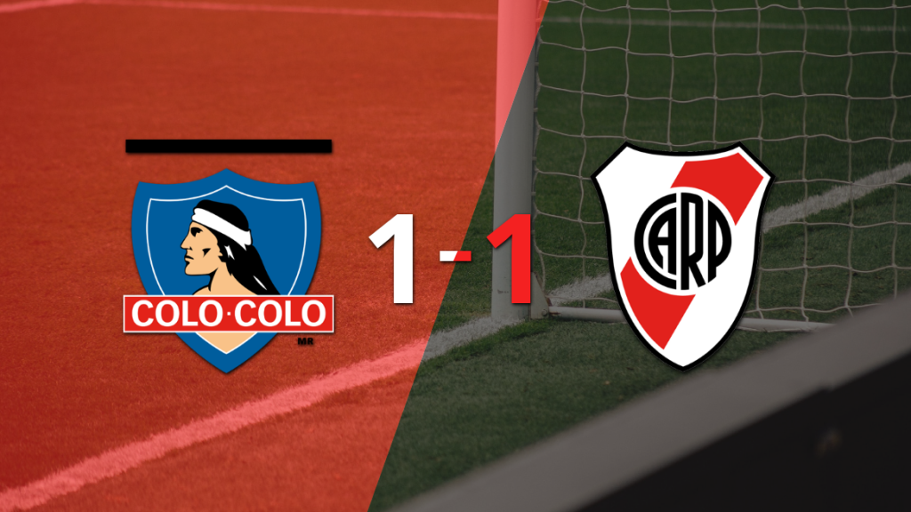 Colo Colo empató con River Plate y todo se define a la vuelta