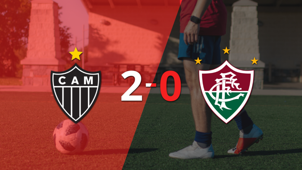 Atlético Mineiro venció a Fluminense y quedó en Semifinales
