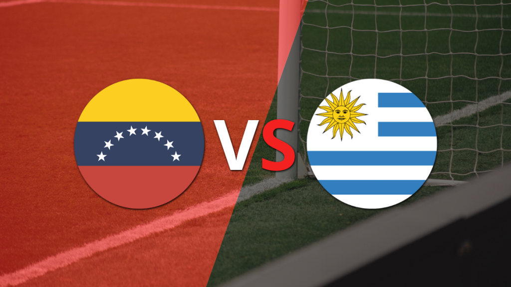 Cero a cero terminó el partido entre Venezuela y Uruguay