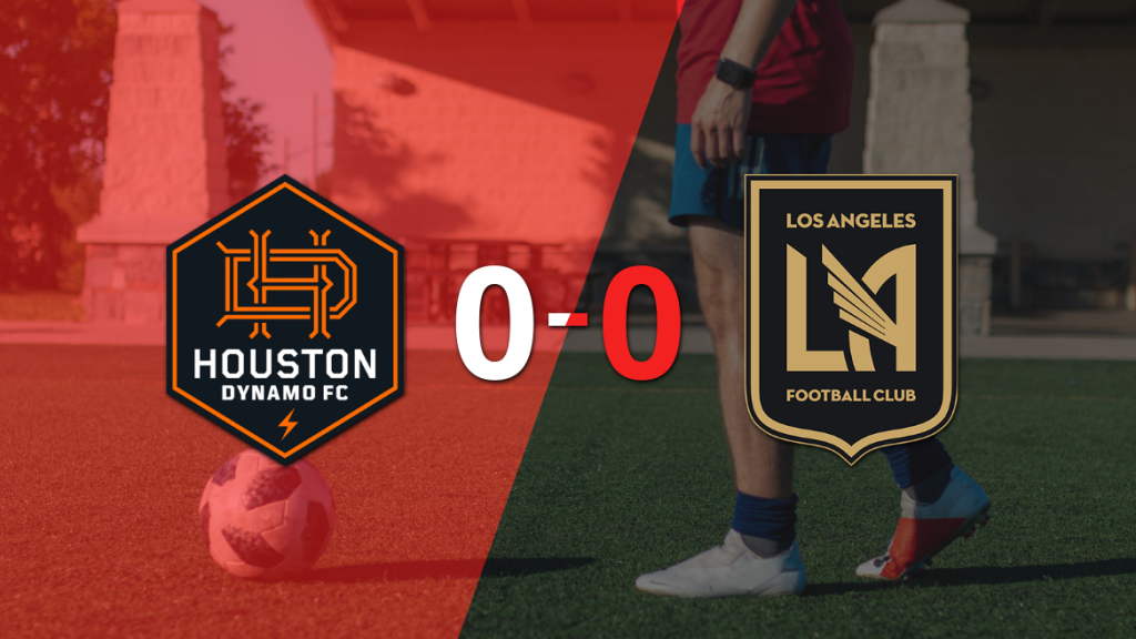 Houston y Los Angeles FC terminaron sin goles