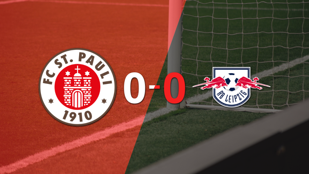 FC St. Pauli y RB Leipzig igualaron sin goles en el marcador