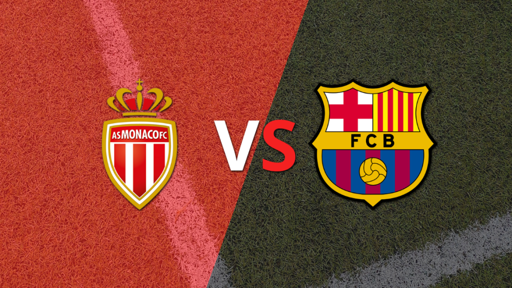 Mónaco logró una victoria como anfitrión por 2 a 1 frente a Barcelona