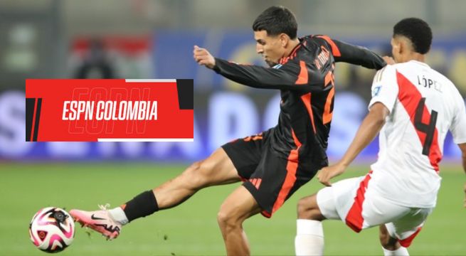 ESPN Colombia lanza polémica publicación tras empate de Perú por Eliminatorias