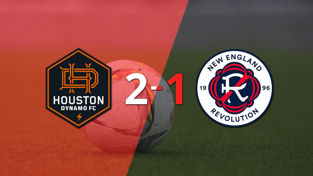 New England Revolution no pudo con Houston y cayó por 2-1