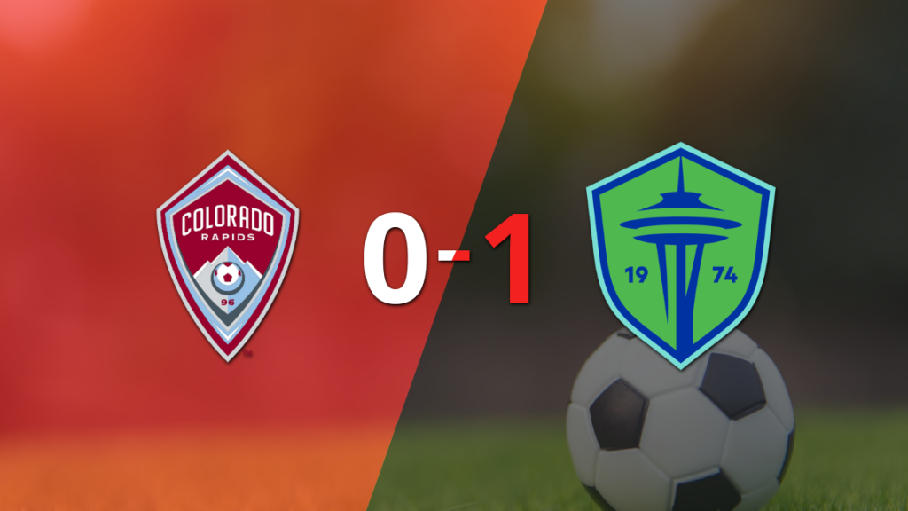Seattle Sounders ganó por 1-0 a Colorado Rapids con el gol de Albert Rusnák