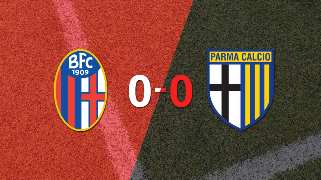 Sin goles, Bologna y Parma igualaron el partido