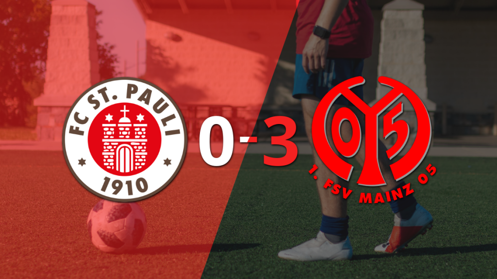 Jonathan Burkardt impulsó la victoria de Mainz frente a FC St. Pauli con dos goles