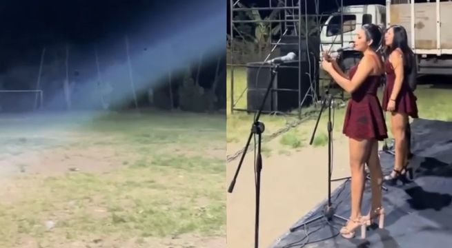 Popular orquesta de cumbia realiza concierto sin público: “No fue ni un gato” | VIDEO