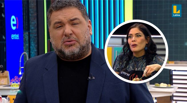 El Gran Chef Famosos: Masías NO soporta la textura del plato de Kukuli Morante