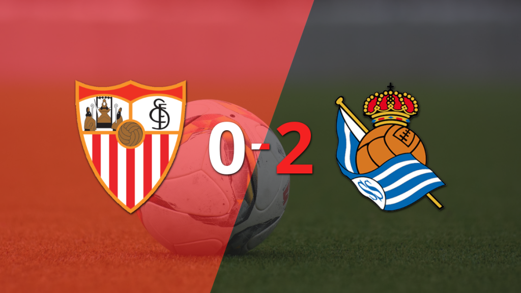 Real Sociedad fue superior y venció por dos goles a Sevilla en el estadio Ramón Sánchez Pizjuán