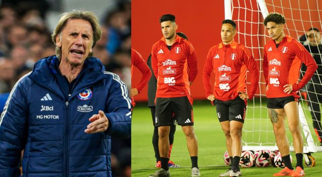Ricardo Gareca anuncia convocatoria de último minuto en Chile para enfrentar a Perú