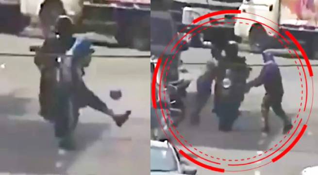 Ladrones fingían jugar fútbol para robar a transeúntes en el Centro de Lima