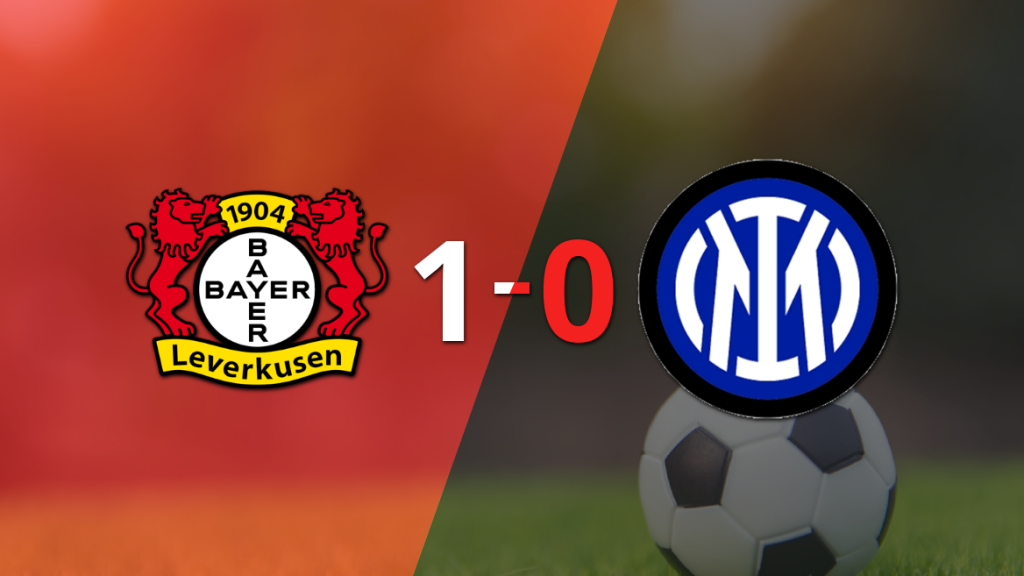 Bayer Leverkusen derrotó 1-0 a Inter con un gol agónico