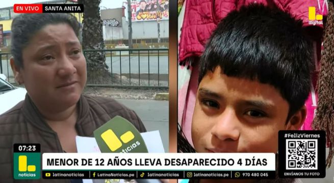 Menor de 12 años desaparecido desde hace 4 días: fue visto por última vez en centro comercial