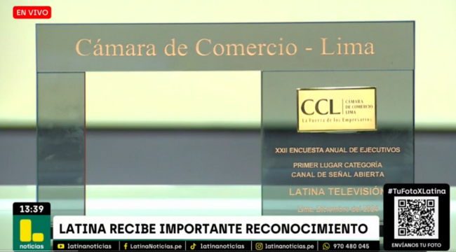 Latina: “Mejor canal de señal abierta”