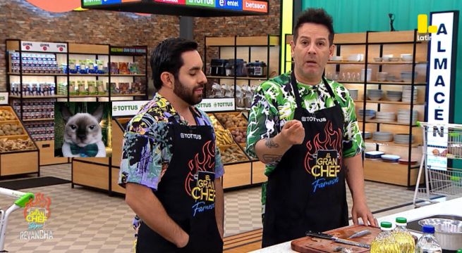El Gran Chef Famosos: Joaquín le SUPLICA a Ricky que le enseñe a filetear pescado