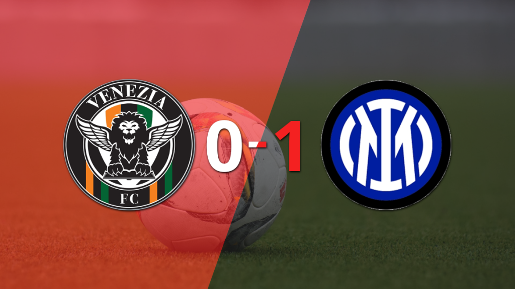 A Inter no le sobró nada, pero venció a Venezia por 1 a 0