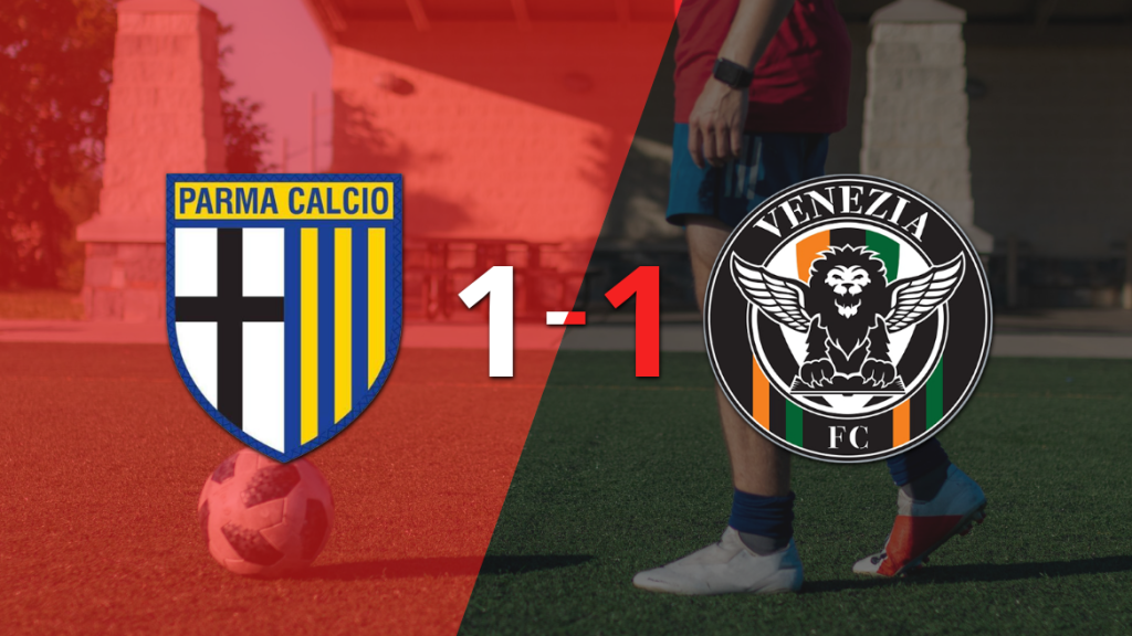 Empate a uno entre Parma y Venezia