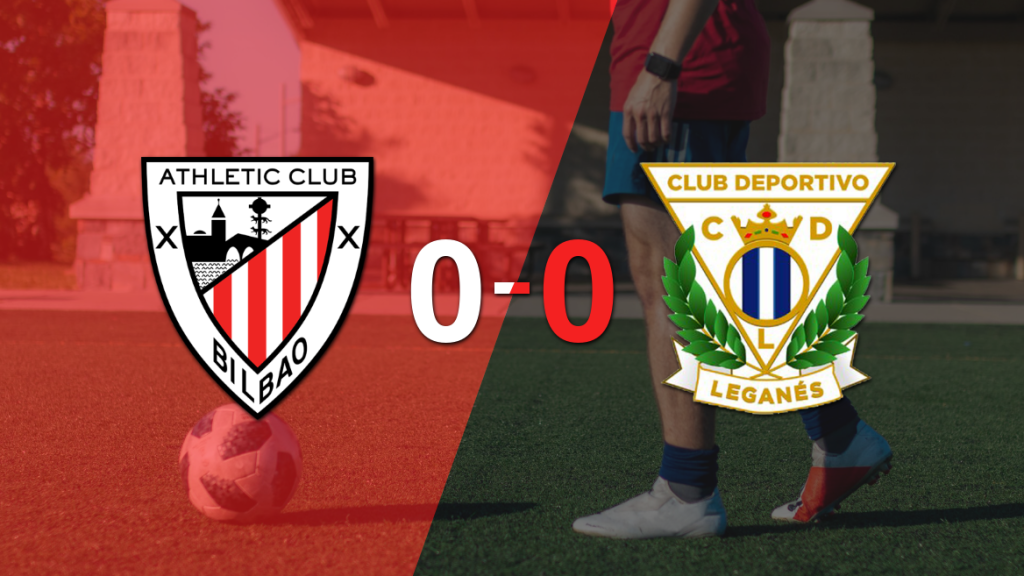 No hubo goles en el empate entre Athletic Bilbao y Leganés