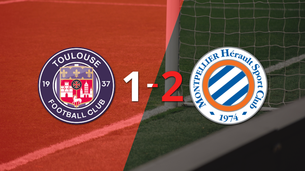 Montpellier supera por 2-1 a Toulouse tras dar vuelta el partido