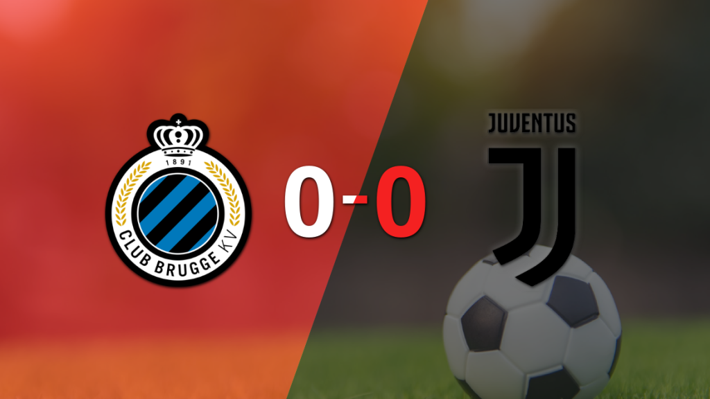 Club Brugge y Juventus no se hicieron daño y empataron sin goles