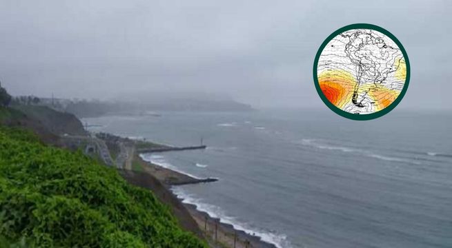 Senamhi emite alerta nivel amarillo y pronóstica “días fríos” por Anticiclón del Pacífico Sur