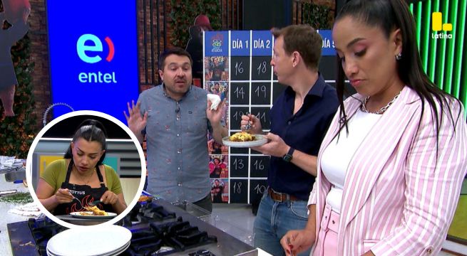 El Gran Chef Famosos: Giacomo Bocchio ELOGIA la sazón de Diana Sánchez: “Es uno de tus mejores platos”