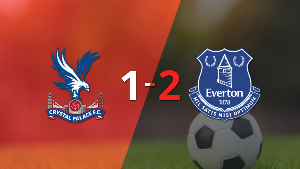 Everton castigó a Crystal Palace con una victoria por 2 a 1