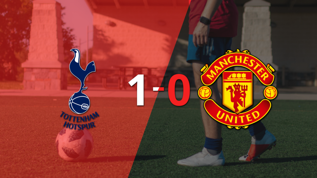 Con gol de James Maddison, Tottenham le ganó a Manchester United por 1 a 0