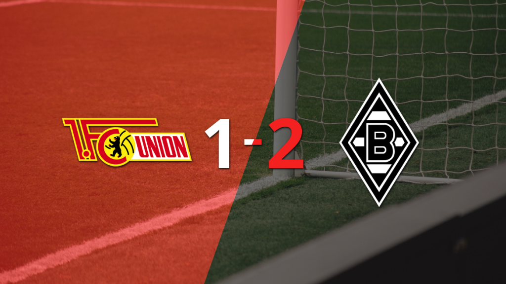 Victoria apretada de B. Mönchengladbach por 2-1 sobre Unión Berlín