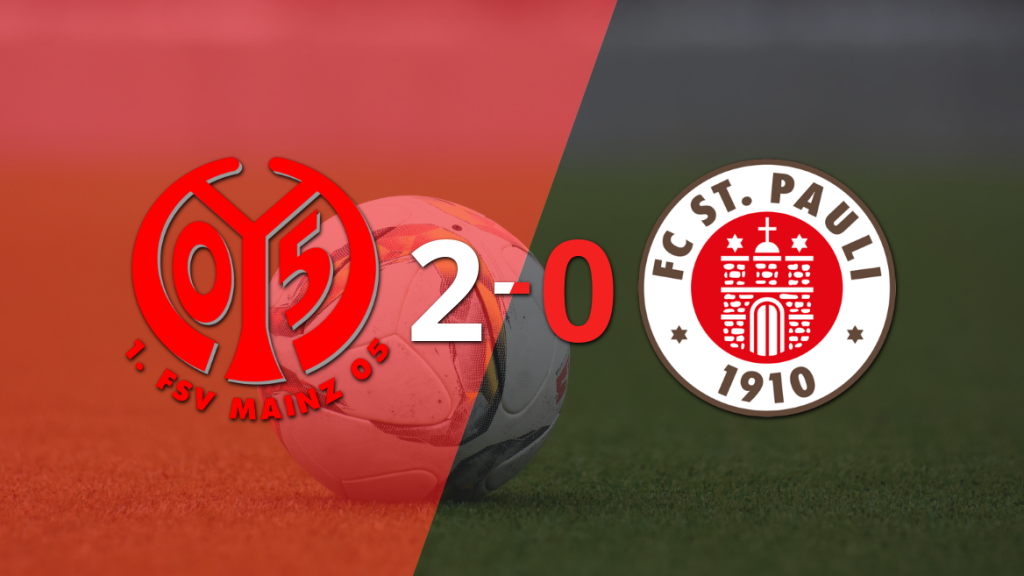 Sólido triunfo de Mainz por 2-0 frente a FC St. Pauli