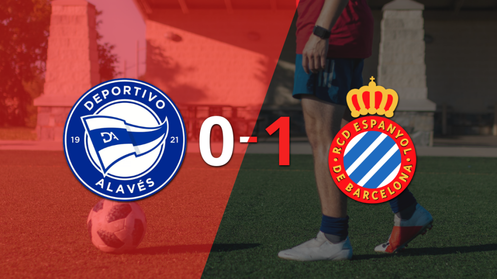 Con gol agónico, Espanyol logró la victoria por 1 a 0 ante Alavés