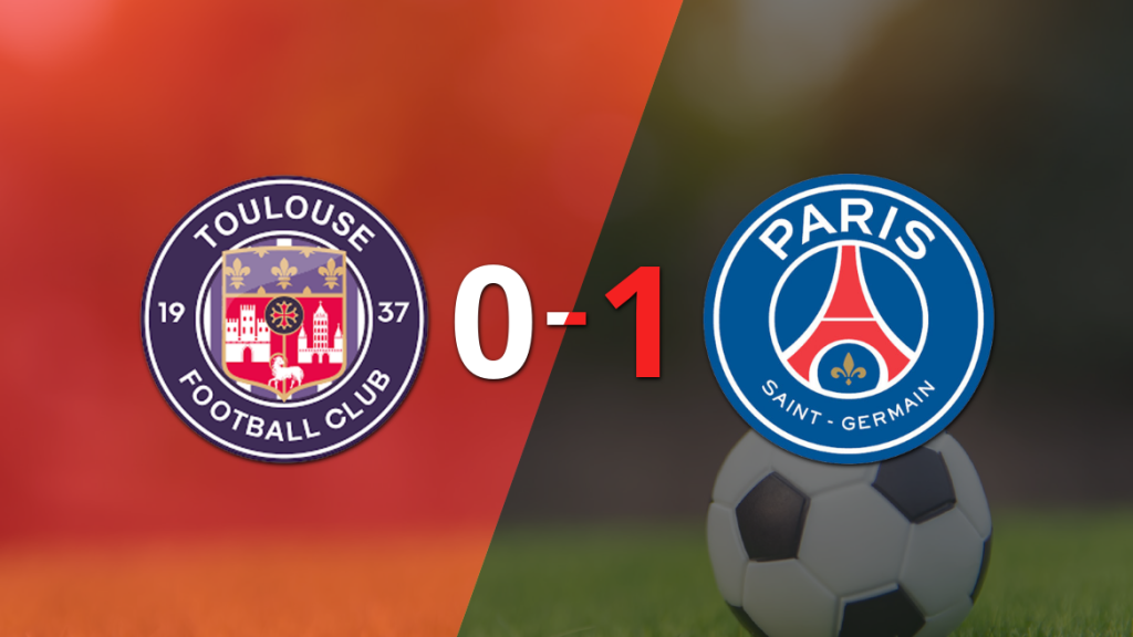 PSG ganó por 1-0 a Toulouse con el gol de Fabián Ruiz