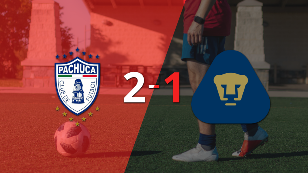 Con doblete de John Kennedy, Pachuca derrotó a Pumas UNAM