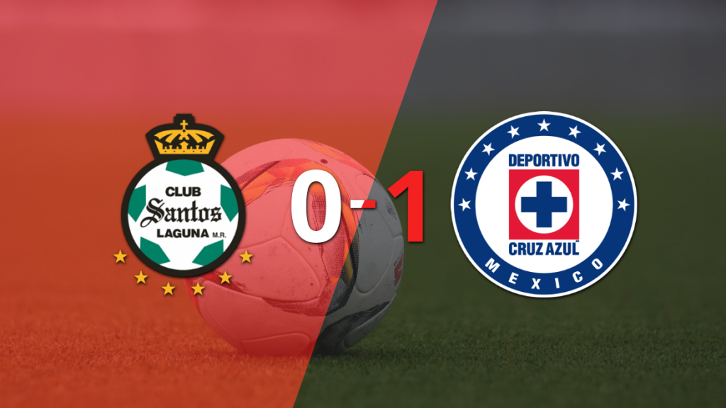 A Cruz Azul no le sobró nada, pero venció a Santos Laguna por 1 a 0