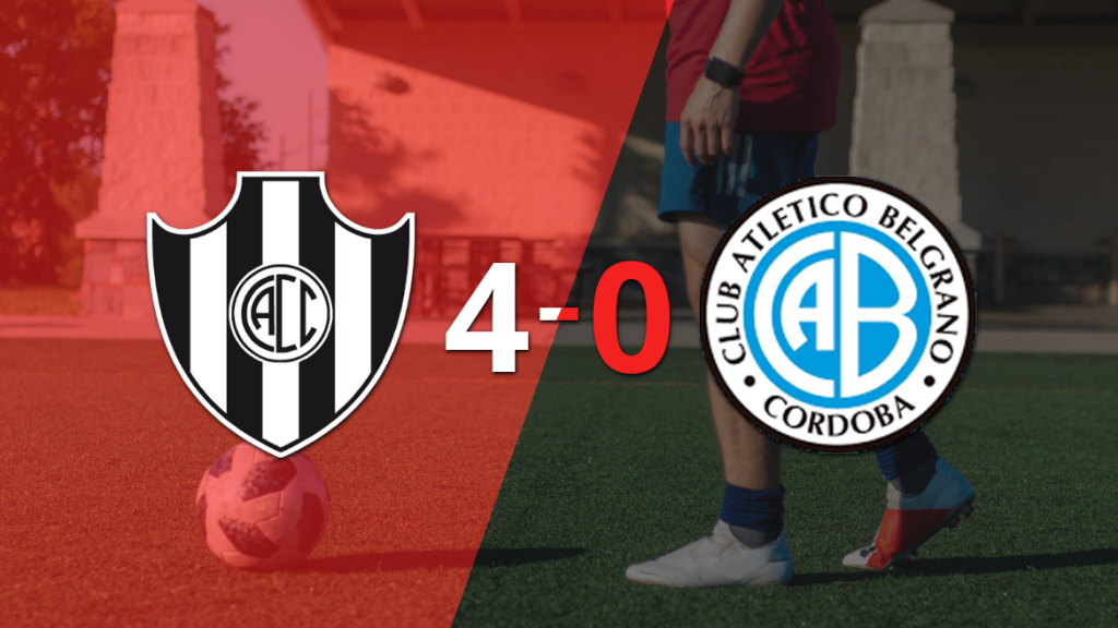 Goleada de Central Córdoba (SE) 4 a 0 sobre Belgrano