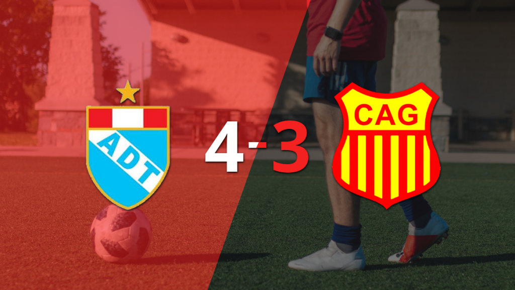 Jhonny Vidales marcó 3 goles y ayudó a ADT de Tarma en triunfo sobre Grau