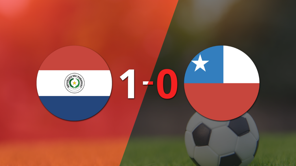 Paraguay derrotó 1-0 a Chile