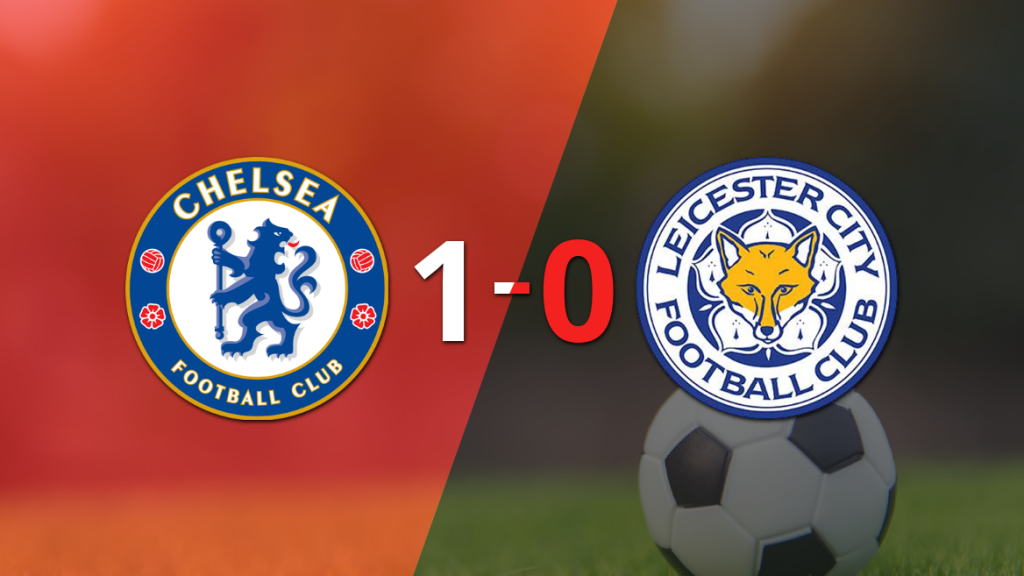 Chelsea le ganó 1-0 a Leicester City