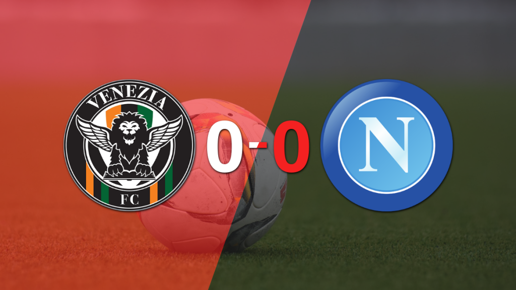 Venezia y Napoli terminaron sin goles