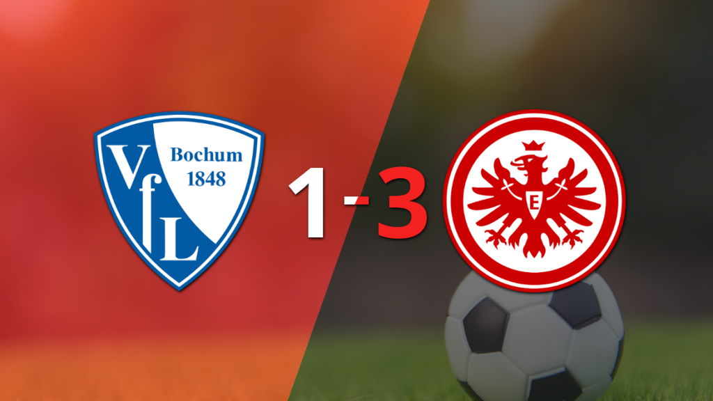 Eintracht Frankfurt dejó su marca al vencer a Bochum con un contundente 3 a 1