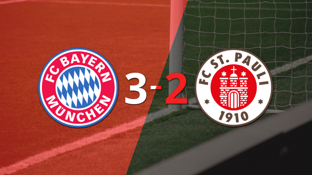 Leroy Sane sentenció el triunfo de Bayern Múnich ante FC St. Pauli con doblete